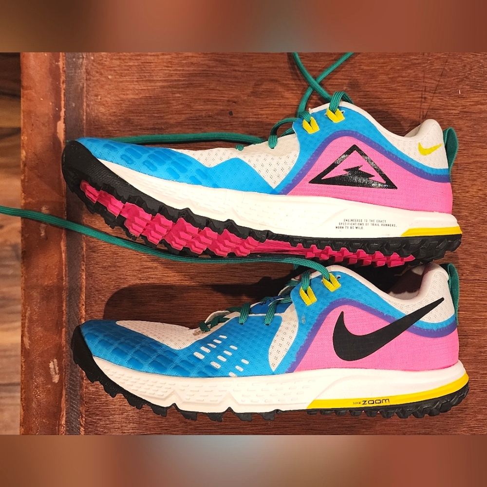 Nike Air Zoom Wildhorse 5 Trail Running Shoes - Womens Size 9 - Picture 11 of 12